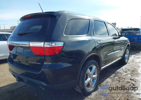 2013 Dodge Durango Citadel из США, поврежденный, VIN 1C4SDJET9DC677672